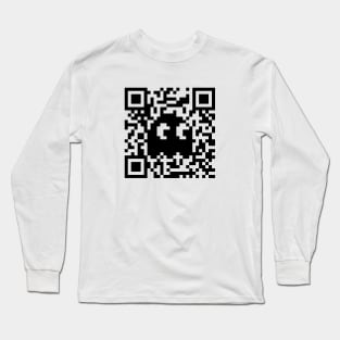 QR Ghost Long Sleeve T-Shirt